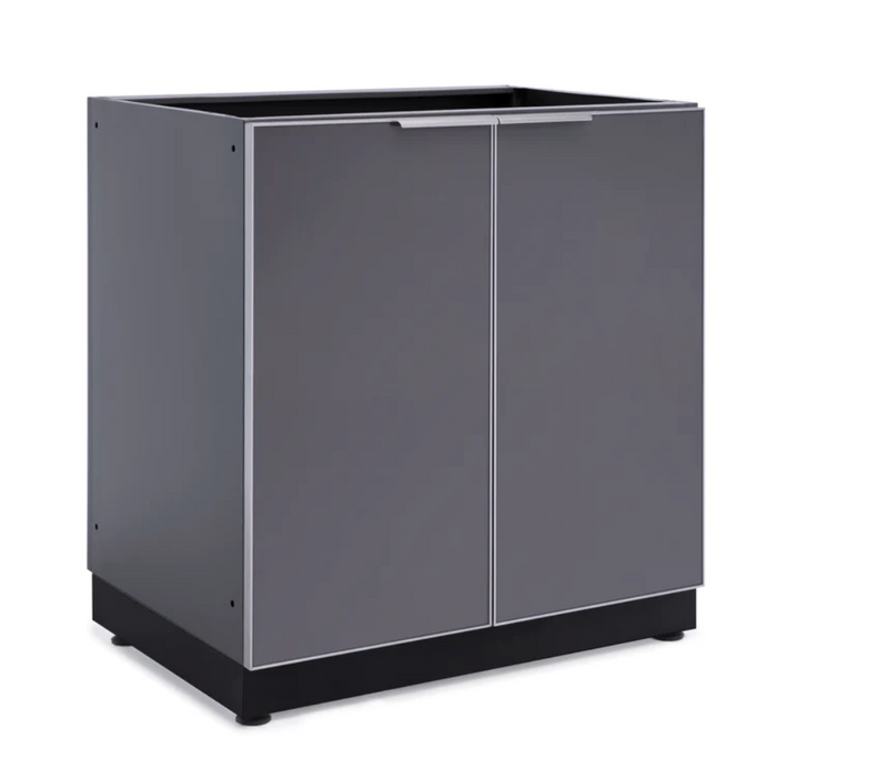 Outdoor Kitchen Aluminum 5 Piece Cabinet Set + Countertop outdoor funiture New Age   