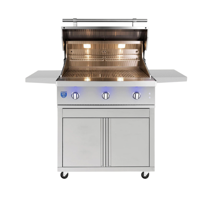 American Made Grill Freestanding 36″ Atlas Built-In Grill