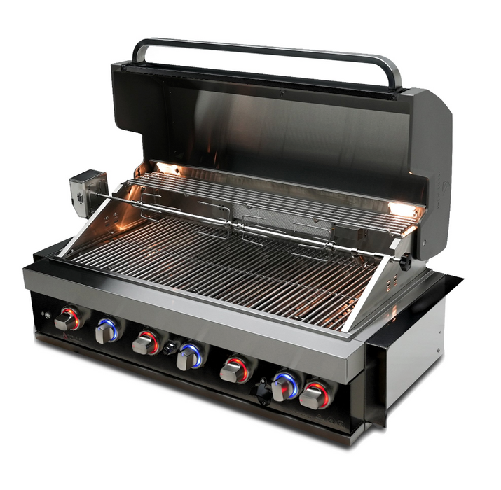 Mont Alpi 44" Black Stainless Steel Built-In Grill  (MABi805-BSS)