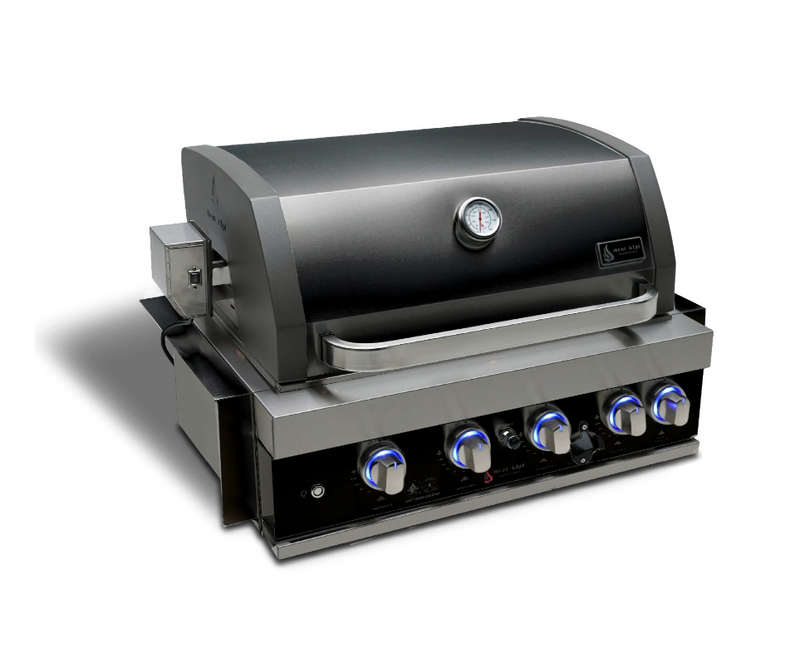 Mont Alpi 32" Black Stainless Steel Built-In Grill (MABi400-BSS)