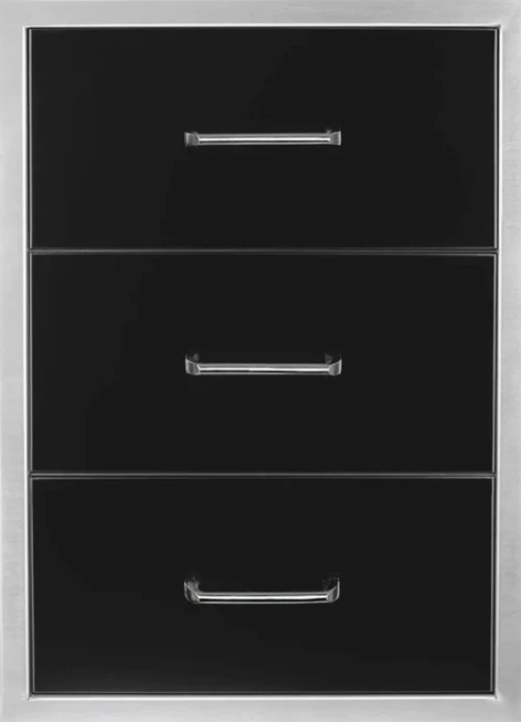 Wildfire 19" x 26" Outdoor Triple Drawer