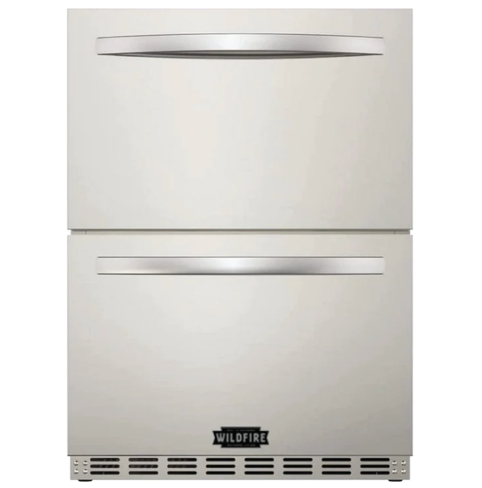 Wildfire 24" Dual Drawer Outdoor Fridge
