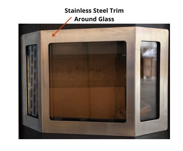 ComfortBilt HP22-SS 2,800 sq. ft. EPA Certified Pellet Stove with Auto Ignition 80 lb-Burgundy