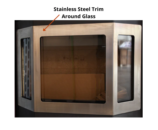 ComfortBilt HP22N- SS 2,800 sq. ft. EPA Certified Pellet Stove with Auto Ignition 80 lb - Golden Brown