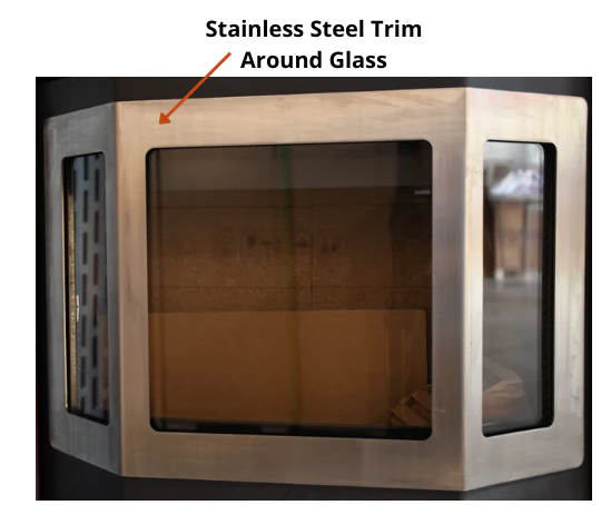 ComfortBilt HP22N-SS 2,800 sq. ft. EPA Certified Pellet Stove with Auto Ignition 80 lb - Black