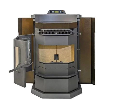 ComfortBilt HP22N 2,800 sq. ft. EPA Certified Pellet Stove with Auto Ignition 80 lb - Brown