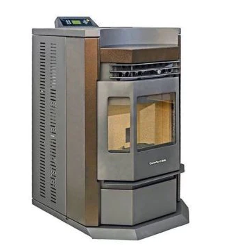 ComfortBilt HP22N 2,800 sq. ft. EPA Certified Pellet Stove with Auto Ignition 80 lb - Brown