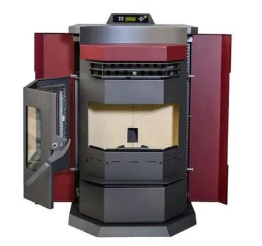 ComfortBilt HP22N 2,800 sq. ft. EPA Certified Pellet Stove with Auto Ignition 80 lb-Burgundy