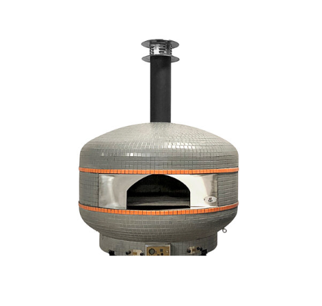 WPPO WKPM-D700 Lava 28" Professional Digital Wood Fire Outdoor Pizza Oven with Convection Fan