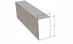 EZ Finish 8’ Bolt on Backsplash