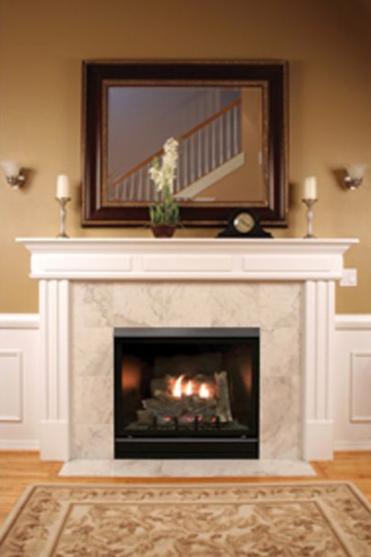 Tahoe 42" Clean-Face Direct-Vent Fireplace Deluxe-Propane/NG