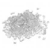 Real Fyre Fire Glass for Contemporary Gas Burners Insert - Clear