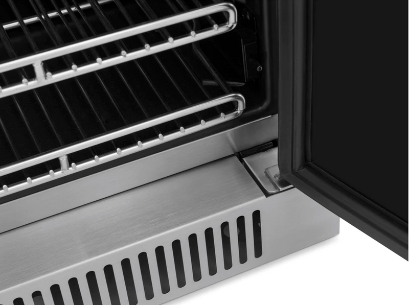 24 in. Under-Counter Fridge with Stainless Steel Door