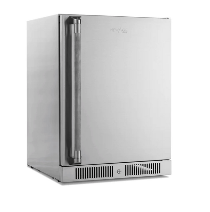 24 in. Under-Counter Fridge with Stainless Steel Door