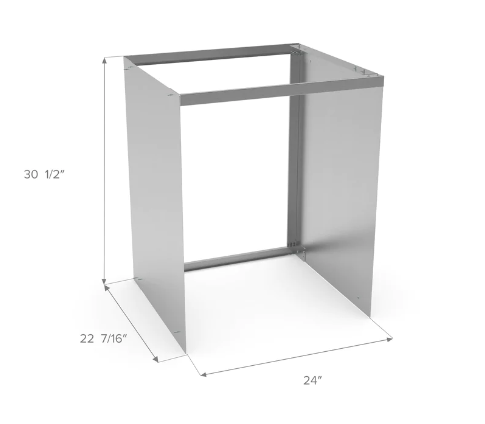 Signature Series Outdoor Kitchen 24in. Fridge Bracket Assembly