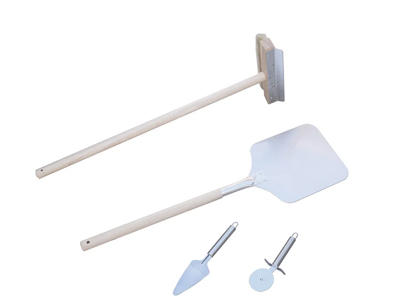 Kokomo 32 Inch Dual Fuel Gas or Wood Fired Stainless Steel Pizza Oven