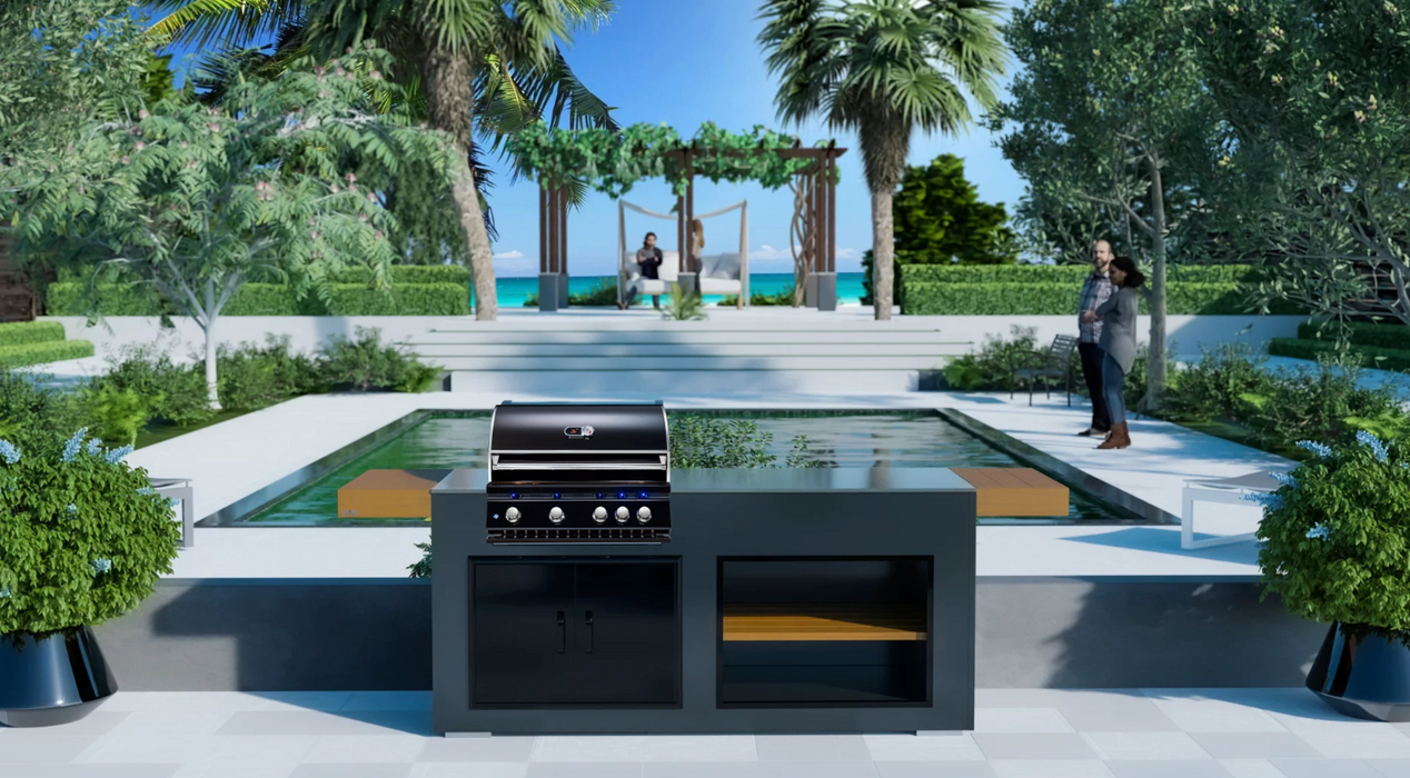 Grillandia Outdoor Kitchen Whistler 4 Burner Grill - 7F