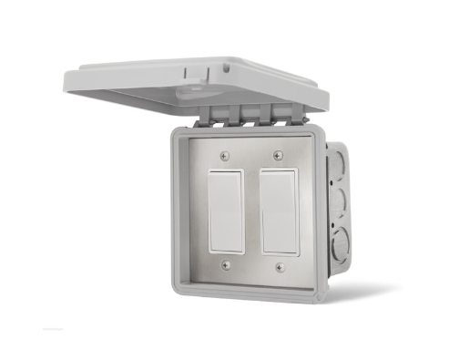 Dual Surface Mount On/Off Switch with Weatherproof Box, Infratech, 14-4425