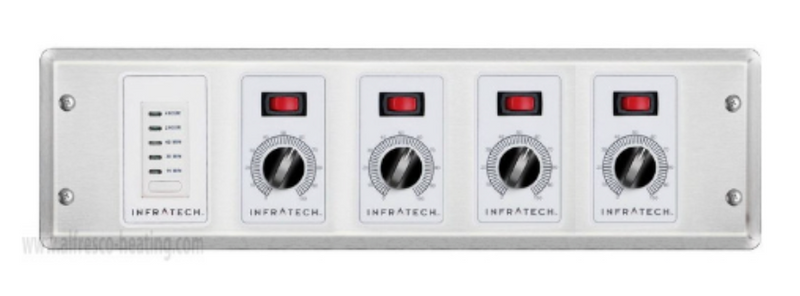 Infratech 30-4048 4-Zone Analog Control with Timer - SPECIAL ORDER