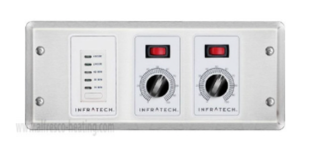 Infratech 30-4046 2-Zone Analog Control with Timer - SPECIAL ORDER