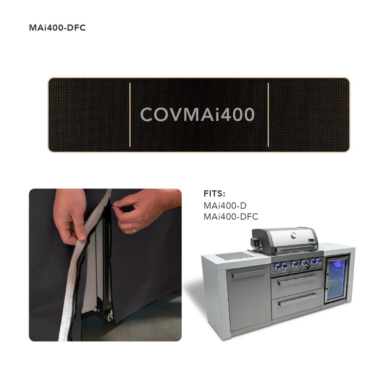 COVER FOR 4-BURNER ISLAND - COVMAi400