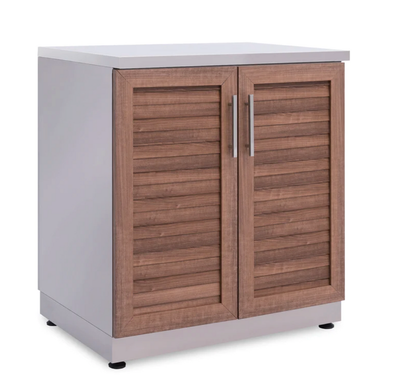 Outdoor Kitchen Stainless Steel Grove 2x Double Doors + Sink Cabinet