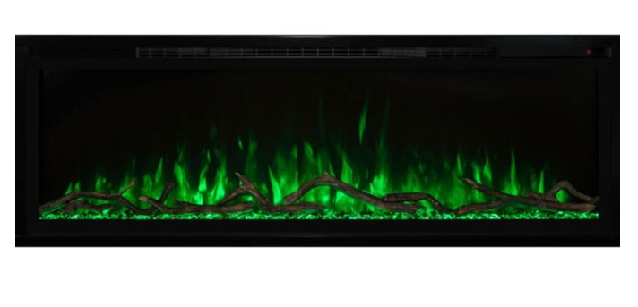 Modern Flames 60" Spectrum Slimline Wall Mount/Recessed Electric Fireplace