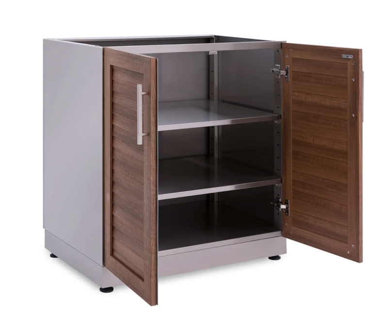 Outdoor Kitchen Stainless Steel Grove Double door + 3-Drawer + Sink Cabinet