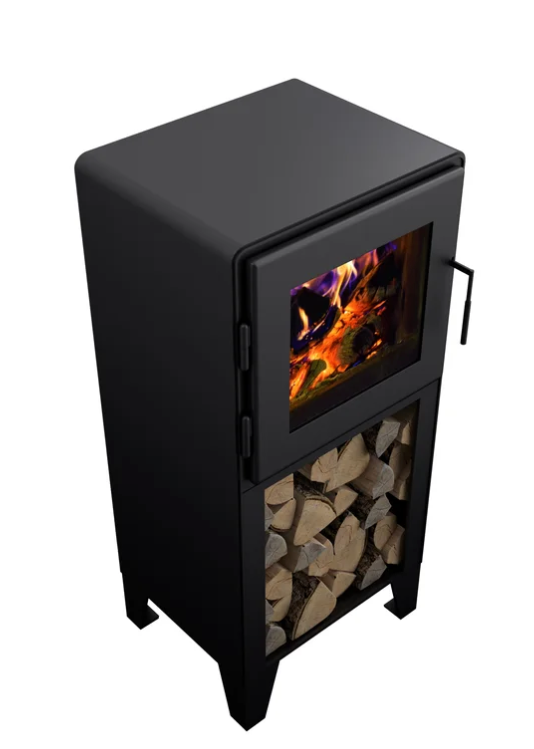 Nova 2500 Square Direct Vent Freestanding Wood Burning Stove