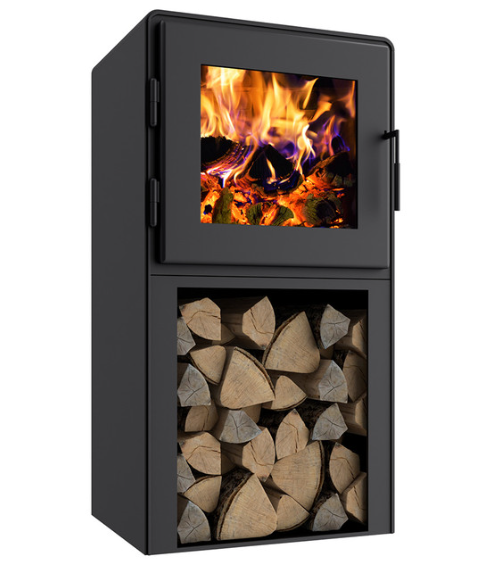 Nova 2500 Square Direct Vent Freestanding Wood Burning Stove