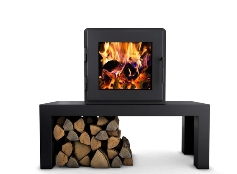 Nova 2500 Freestanding Wood Burning Stove Bench