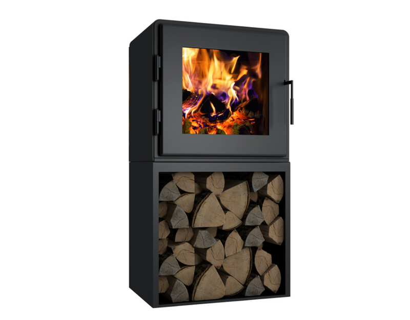 Nova 1500 Square Direct Vent Freestanding Wood Burning Stove