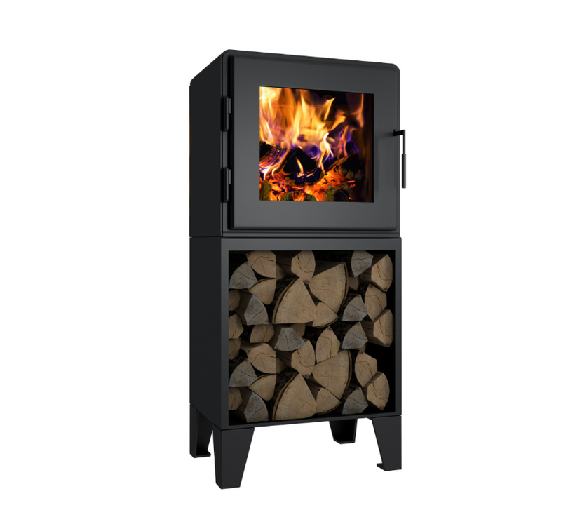 Nova 1500 Square Direct Vent Freestanding Wood Burning Stove