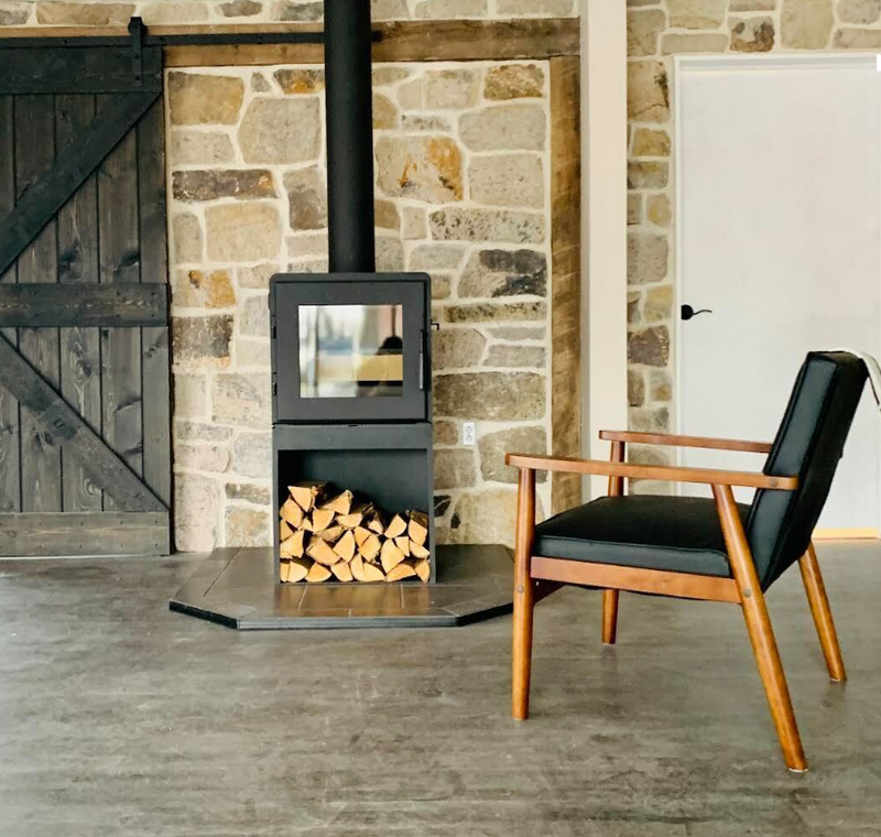 Nova 2500 Square Direct Vent Freestanding Wood Burning Stove