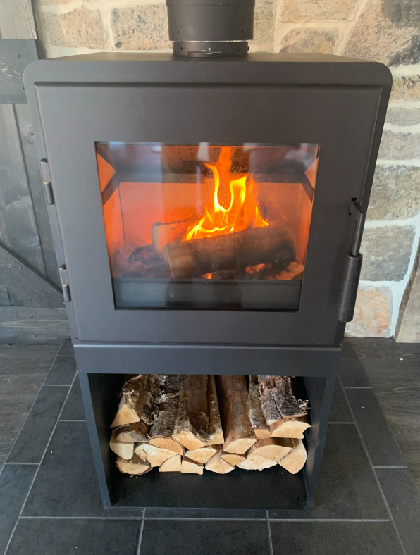 Nova 2500 Square Direct Vent Freestanding Wood Burning Stove