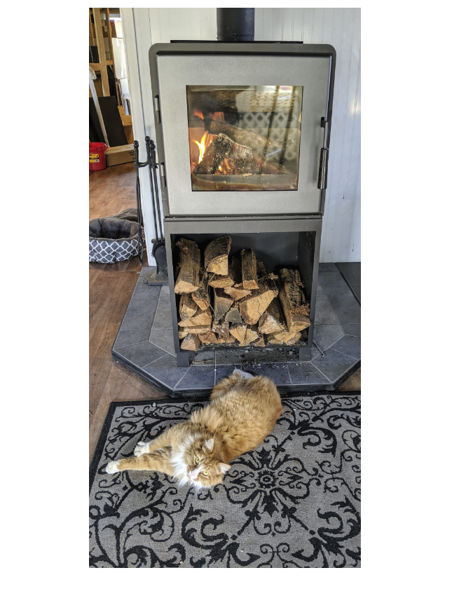 Nova 2500 Square Direct Vent Freestanding Wood Burning Stove