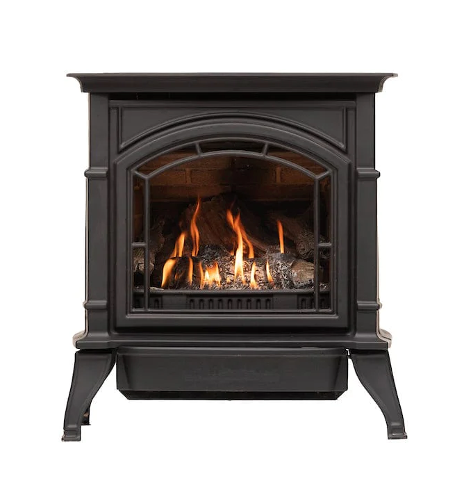 Breckwell BH23 Freestanding Direct Vent Gas Stove on Legs BH23DVN