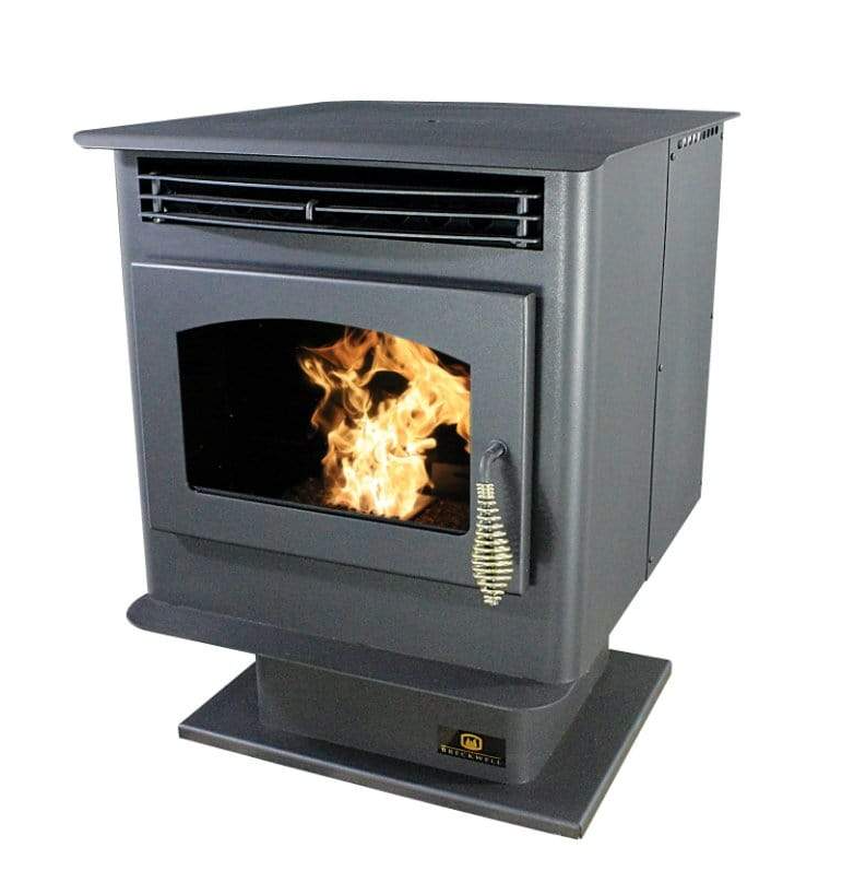 Breckwell 24" Maverick Freestanding Pellet Stove SP22 + Pedestal
