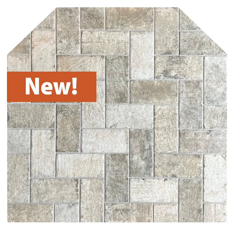 Diamond Hearths Standard Or Corner Hearth Pad - Traditional Edge- Type I - New York Brick
