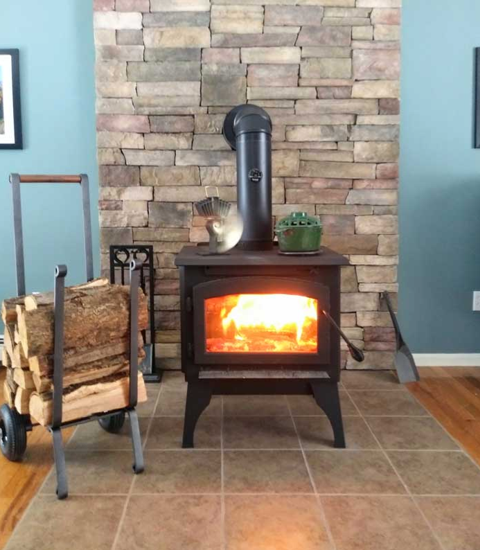 BIG WHEEL FIREWOOD CART