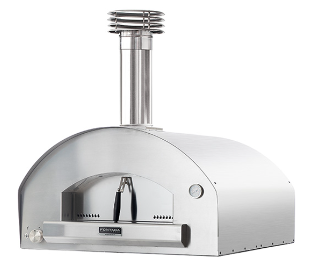 Fontana Roma Hybrid Gas & Wood Pizza Oven - Table top