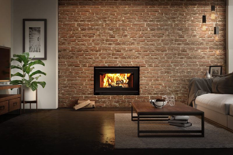 Valcourt Mundo II Wood-Burning Fireplace
