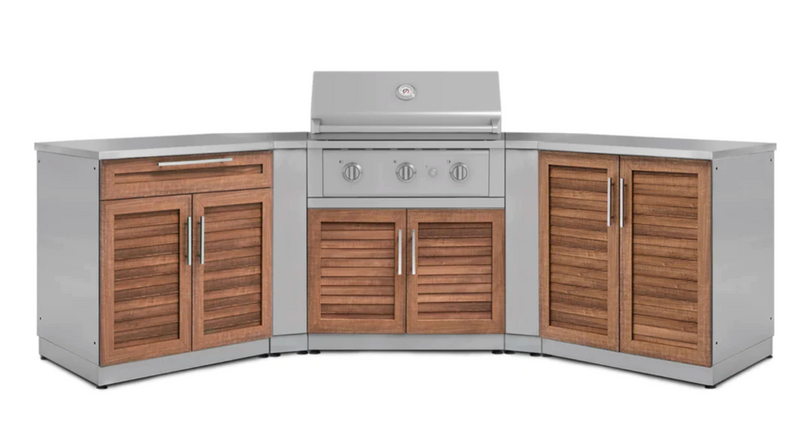 Outdoor Kitchen 6-piece Grove Stainless Steel