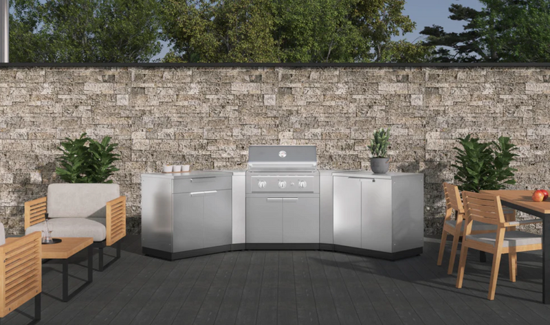Outdoor Kitchen 6-piece Stainless Steel