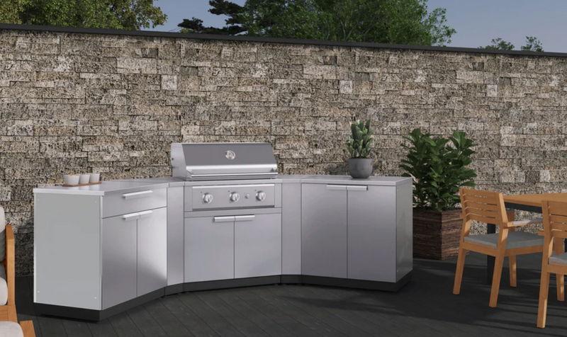 Outdoor Kitchen 6-piece Stainless Steel