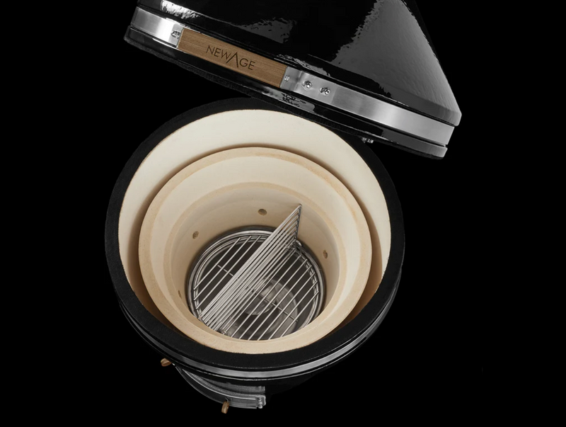 Outdoor Kitchen Grove Stainless Steel 6 Piece Cabinet Set with 2-Door, Bar, Corner and Kamado Cabinet