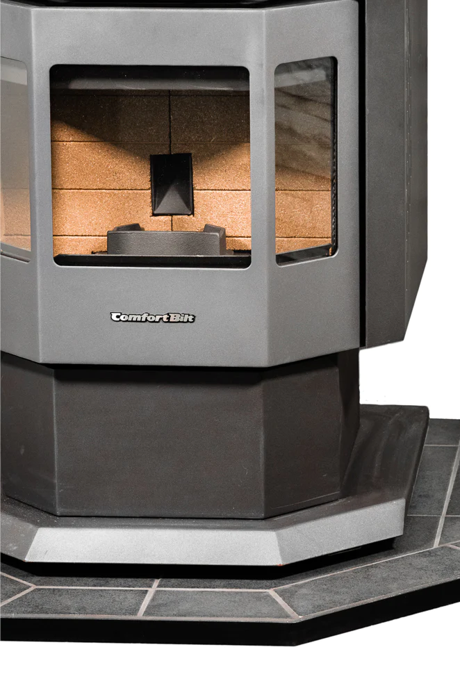 COMFORTBILT CORNER HEARTH PAD - MILL BLACK