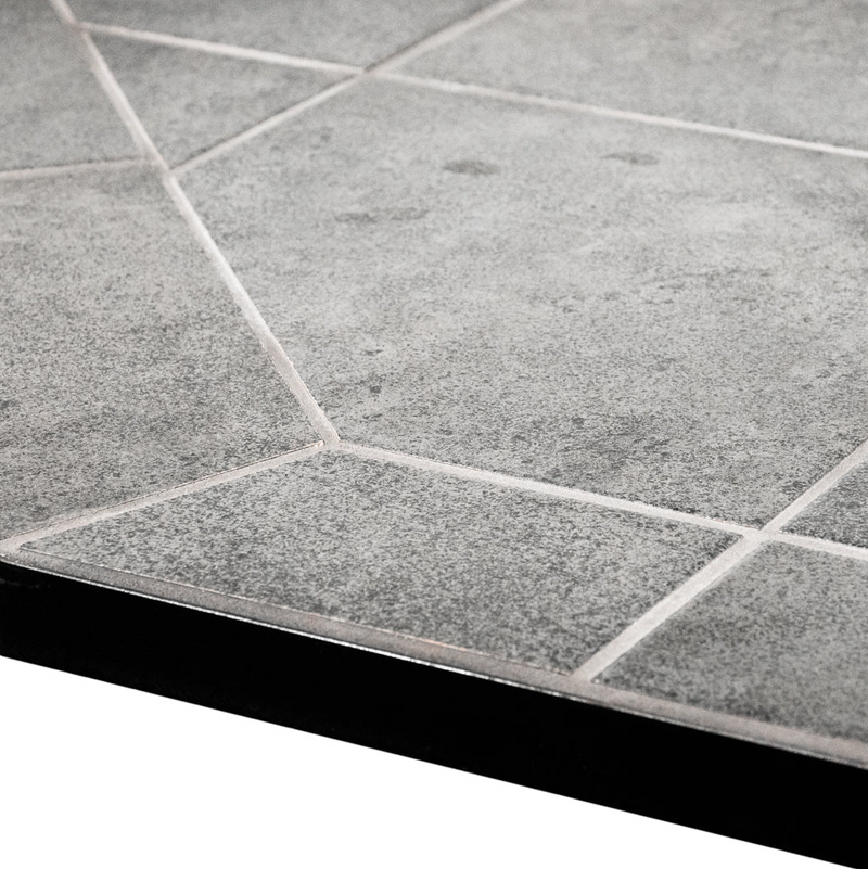 COMFORTBILT CORNER HEARTH PAD - MILL BLACK