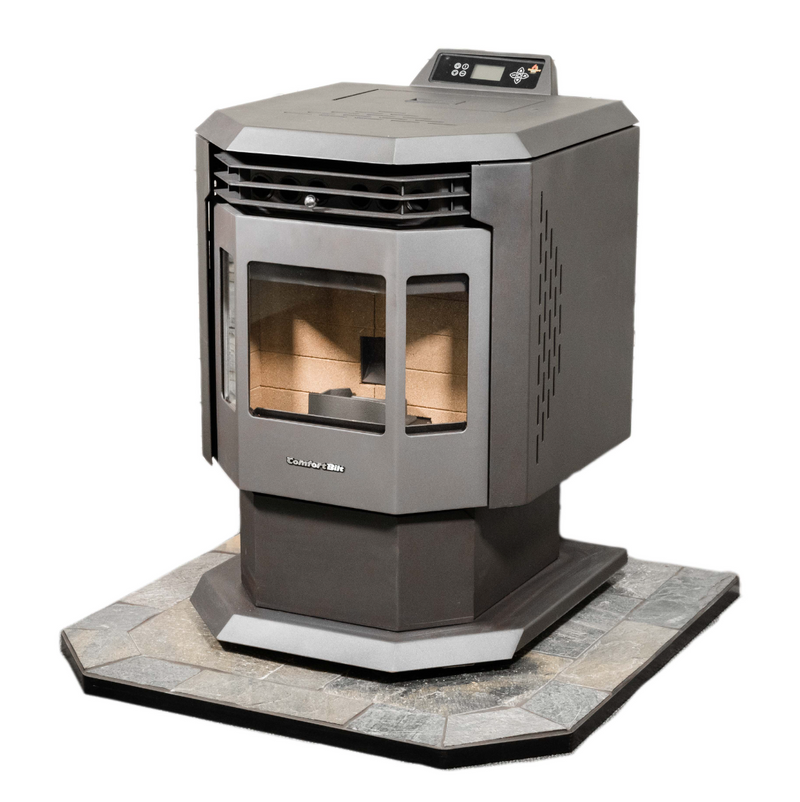 COMFORTBILT FLATWALL HEARTH PAD - NATURAL SILVER SLATE