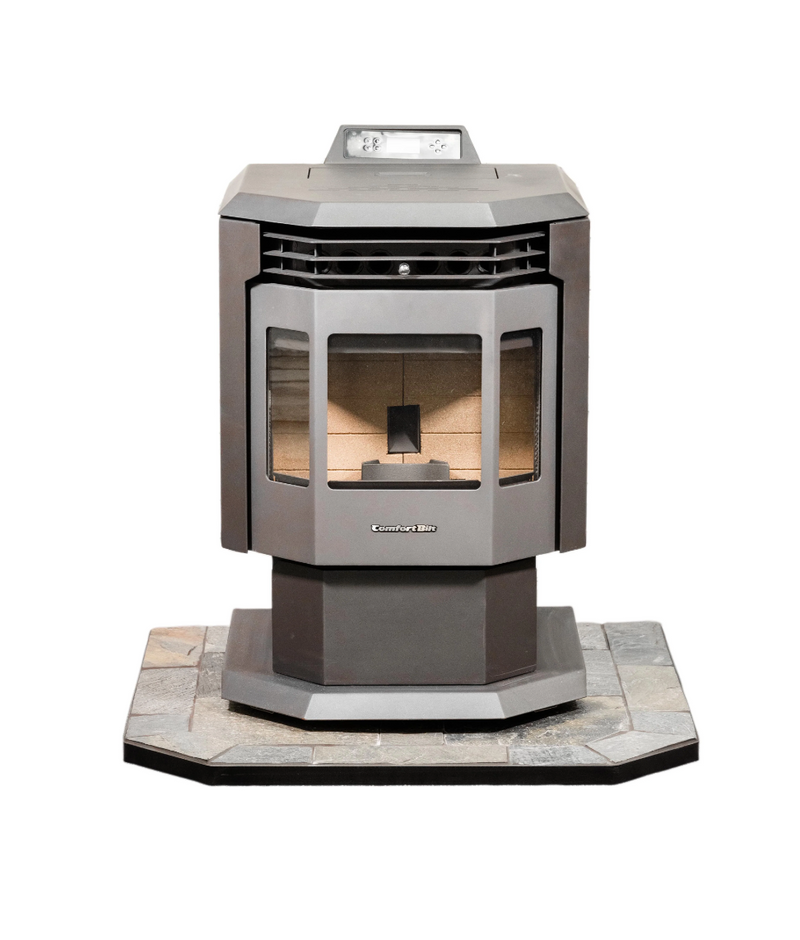 COMFORTBILT FLATWALL HEARTH PAD - NATURAL SILVER SLATE